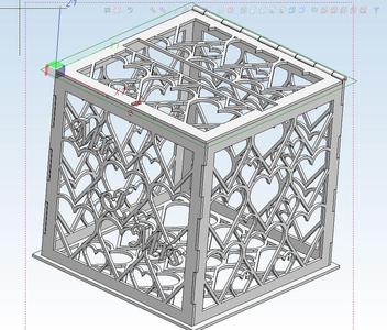 Kartenbox für Hochzeitsgeschenkkarten