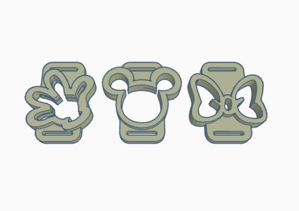 Mickey charms binding