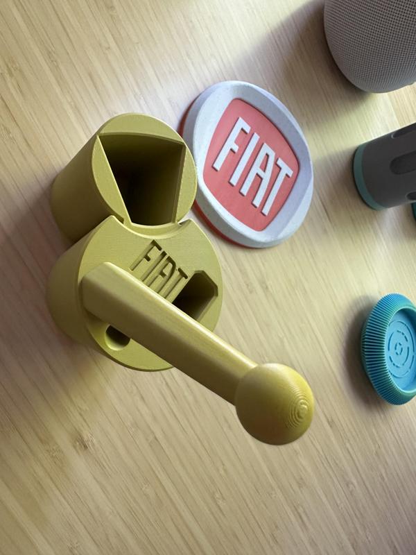 Fiat 500 Cup Holder Phone Stand