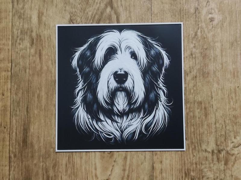 Bobtail (Old English Sheepdog) - hueforge