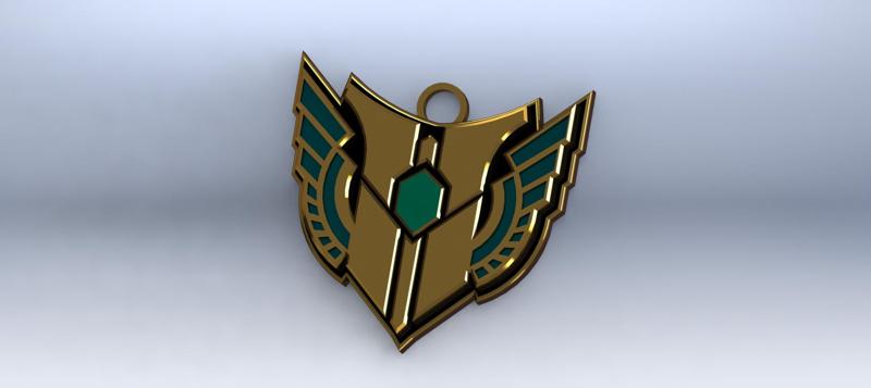 League of Legends Mastery 7 Key Ring