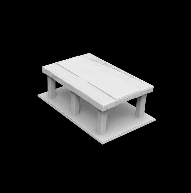 Table :: Village Decoration A1316