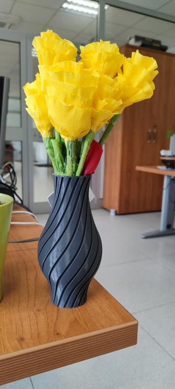 VASE FLORA SPIRAL