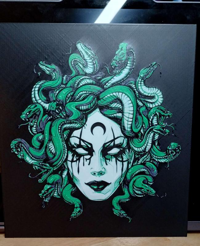 Green Medusa Hueforge