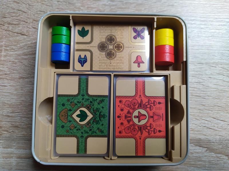 Codex Naturalis insert for sleeved cards (Diamond sleeves)