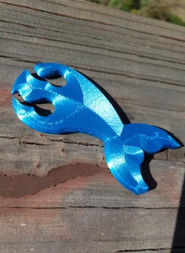 whale tail earphone wrap