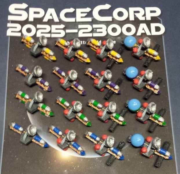 Spaceships for the Boardgame SpaceCorp