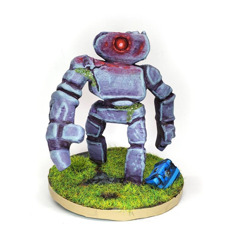 Stone Golem Risk of Rain 2 Fan Art