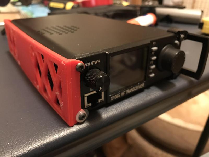 Xiegu X108G mounting bracket