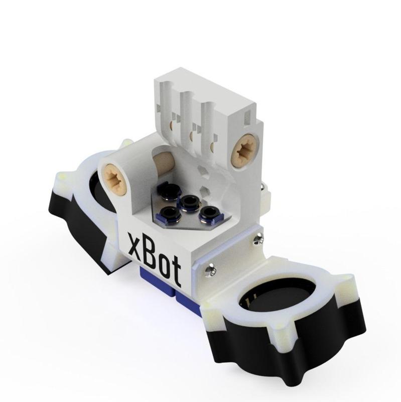 xBot / Ultimaker 2 Modular Carriage for E3D Chimera+