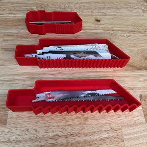 Sawzall blade storage and jig saw blade storage