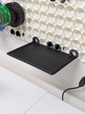 Multiboard snap shelf