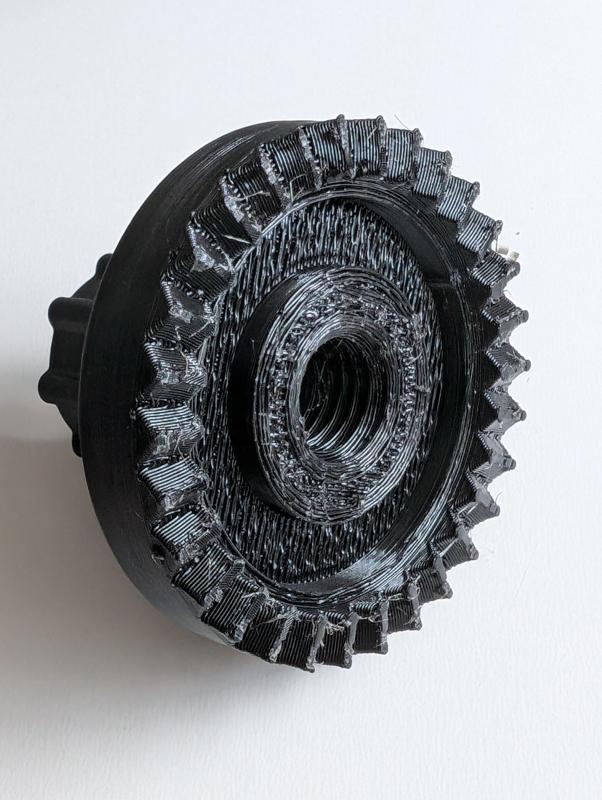 Garden swing roof mount