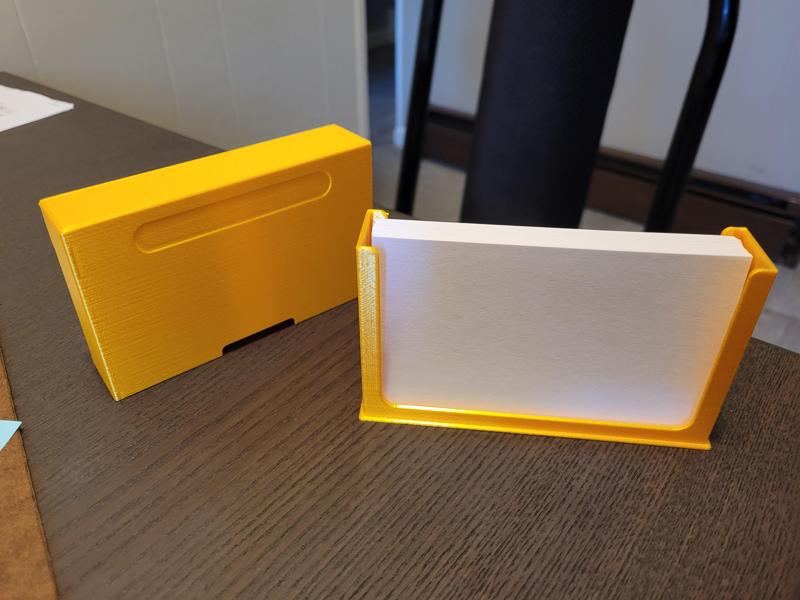 3 X 5 inch Notecard Standing Box