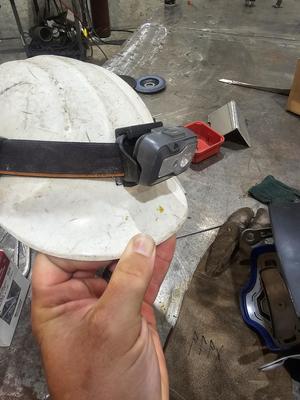 bump cap headlamp mount