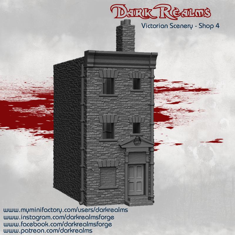Dark Realms Victorian Scenery - Shop 4