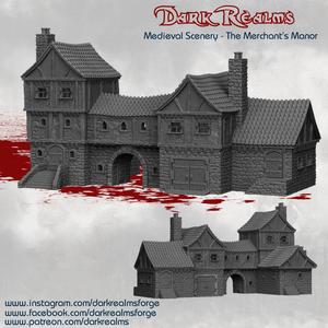 Dark Realms Medieval Scenery - The Merchant's Manor