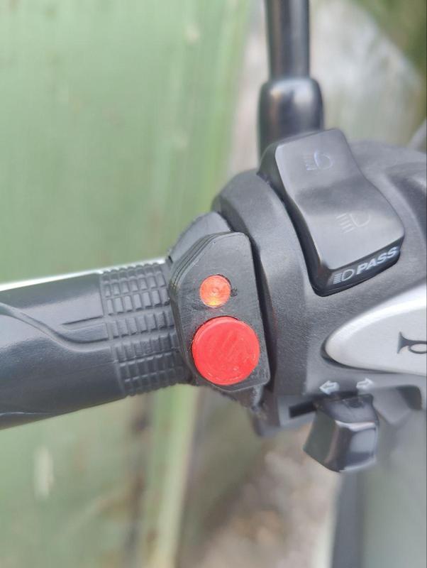 Honda heated grips control panel