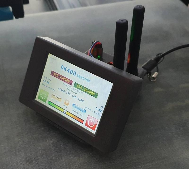 Pi-Star MMDVM Raspberry Pi A3+ mit Nextion 3,5"