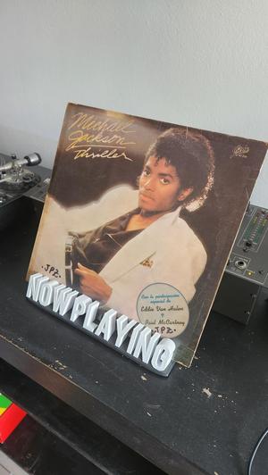 "Now Playing" vinyl holder