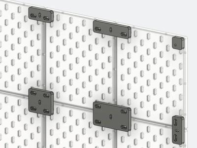 Pegboard Mounting Connectors