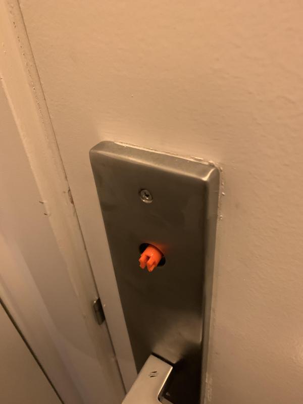 Wyze Lock Adapter - Orange - Extra Tall n Thick