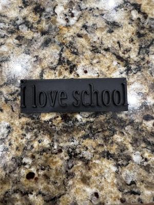 I love school tag