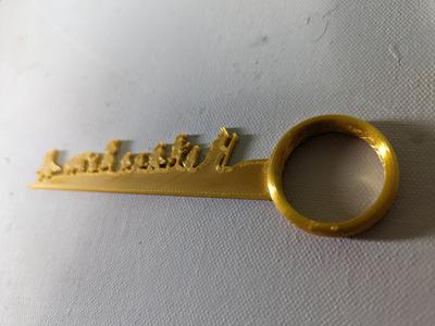 Lord of the Rings Bookmark (stronger)