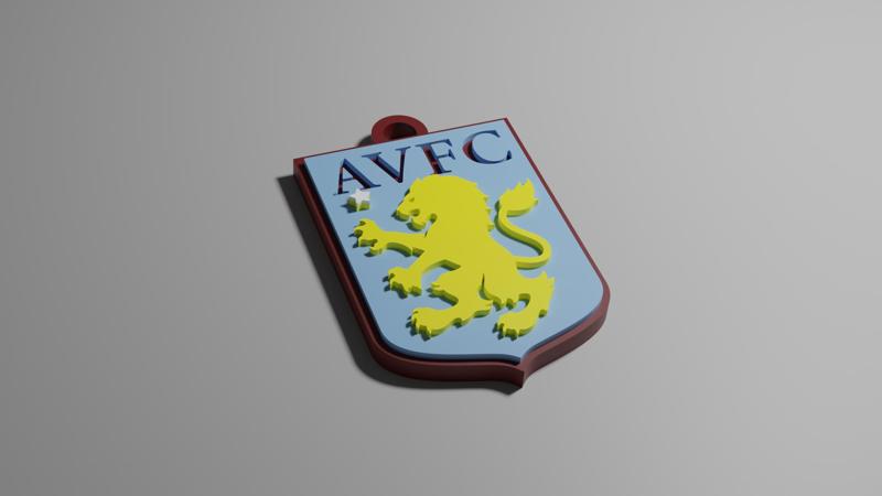 Aston Villa Key Ring