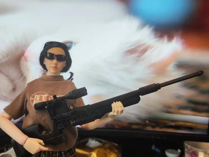 1:6 Scale Soldier Weapon - Sniper Model 2