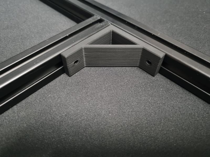 Winkel Aluminiumprofil 20x20 Nut 5mm