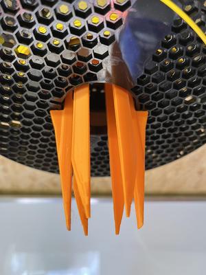 Ceiling Mounted Filament Spool Holder (storage)