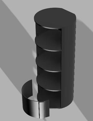 Pill Bottle separator with lids