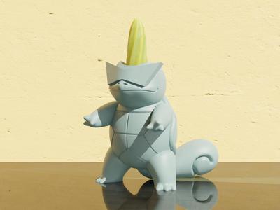 Squirtle - Pokemon Pot Plant