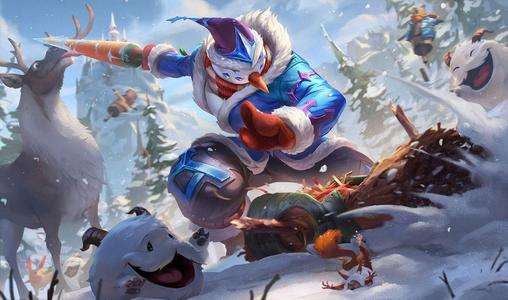 Snow Man Yi - 12 Variant Print Pack (League of Legends)