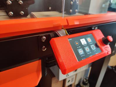 External xLCD supports for LACK enclosure