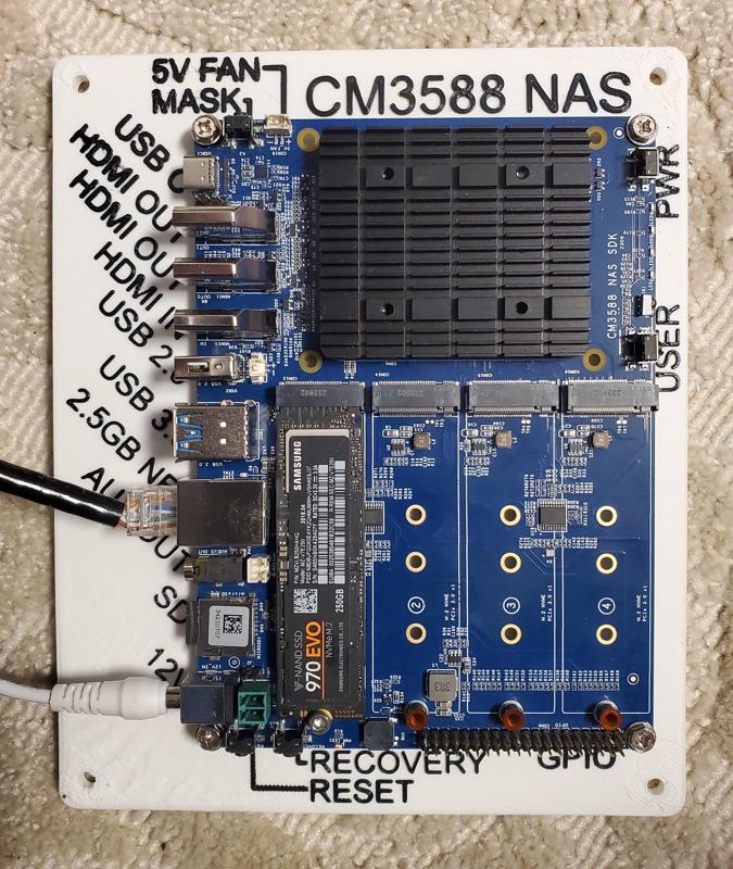 CM3588 NAS Test Bench
