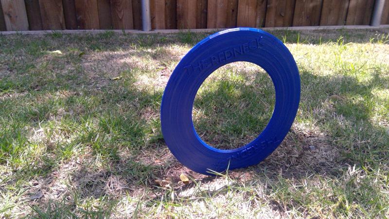 Redneck frisbee 300+ feet