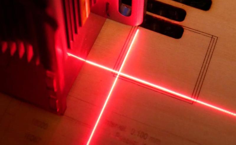 Laser guide for Atomstack A5 Pro (and other similar laser cutters)