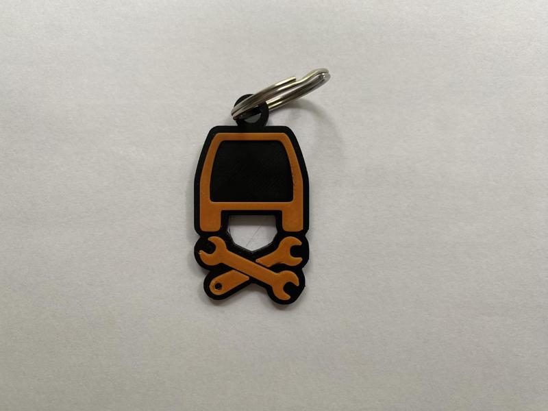 car service - land rover - keychain