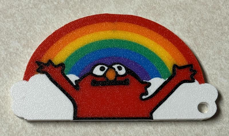 Rainbow Elmo