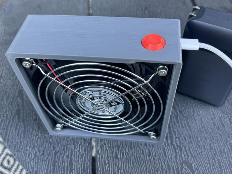 Festival Fan with USB-C