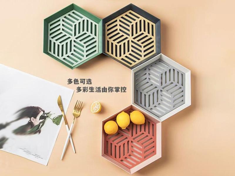 [Beginner-Friendly] Geometric Draining Fruit Plate