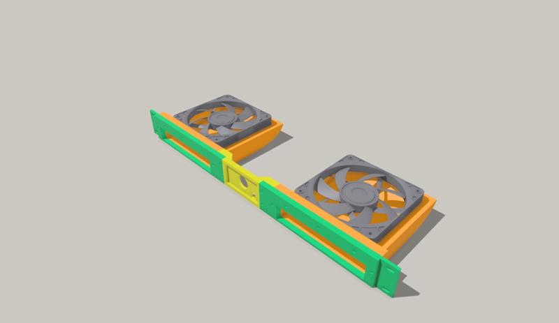 True 1U Rack Fan Cooler (V4)