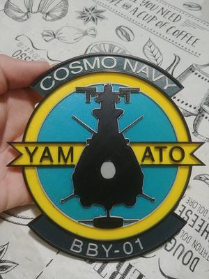 Space Battleship Yamato Badge