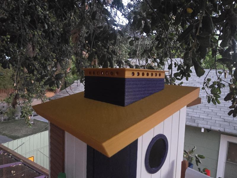 Birdhouse Blink camera vent cover.