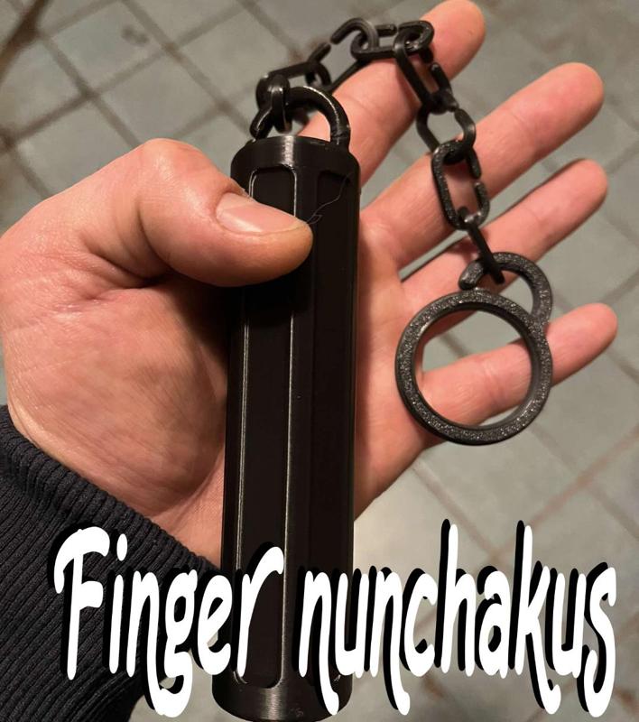 Finger nunchakus