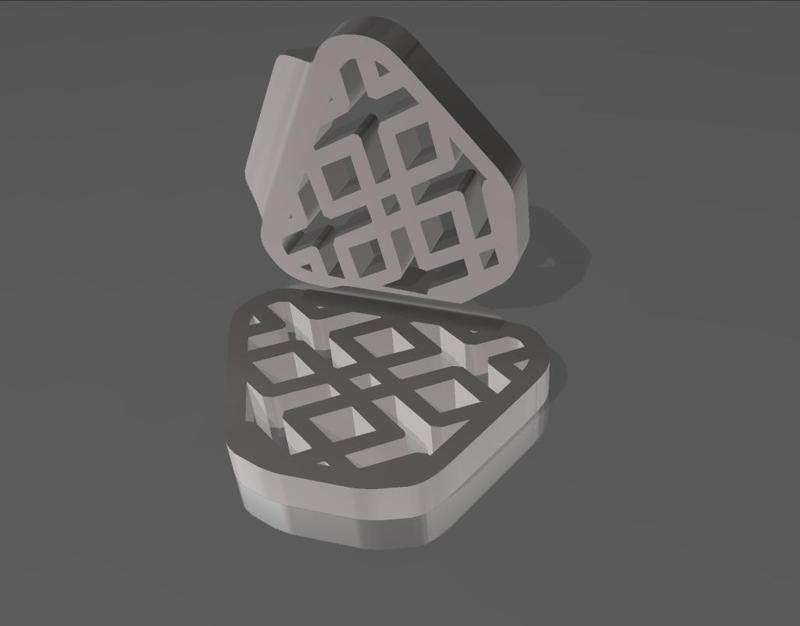 2 BASES FOR DENTAL 3D PRINTED MODELS - 2 BASES PARA MODELOS ODONTOLÓGICO IMPRESSOS 3D