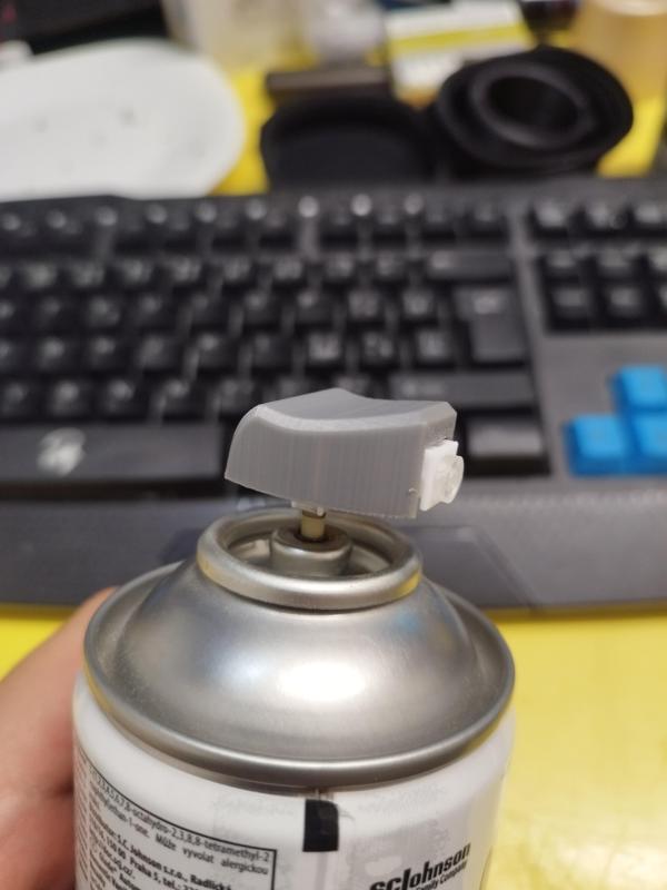 Anatomic trigger for air freshener