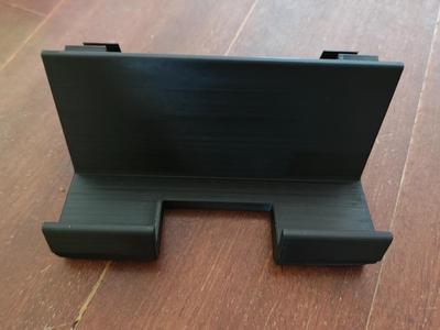 Console jsaux stand with hotshoe and double hub